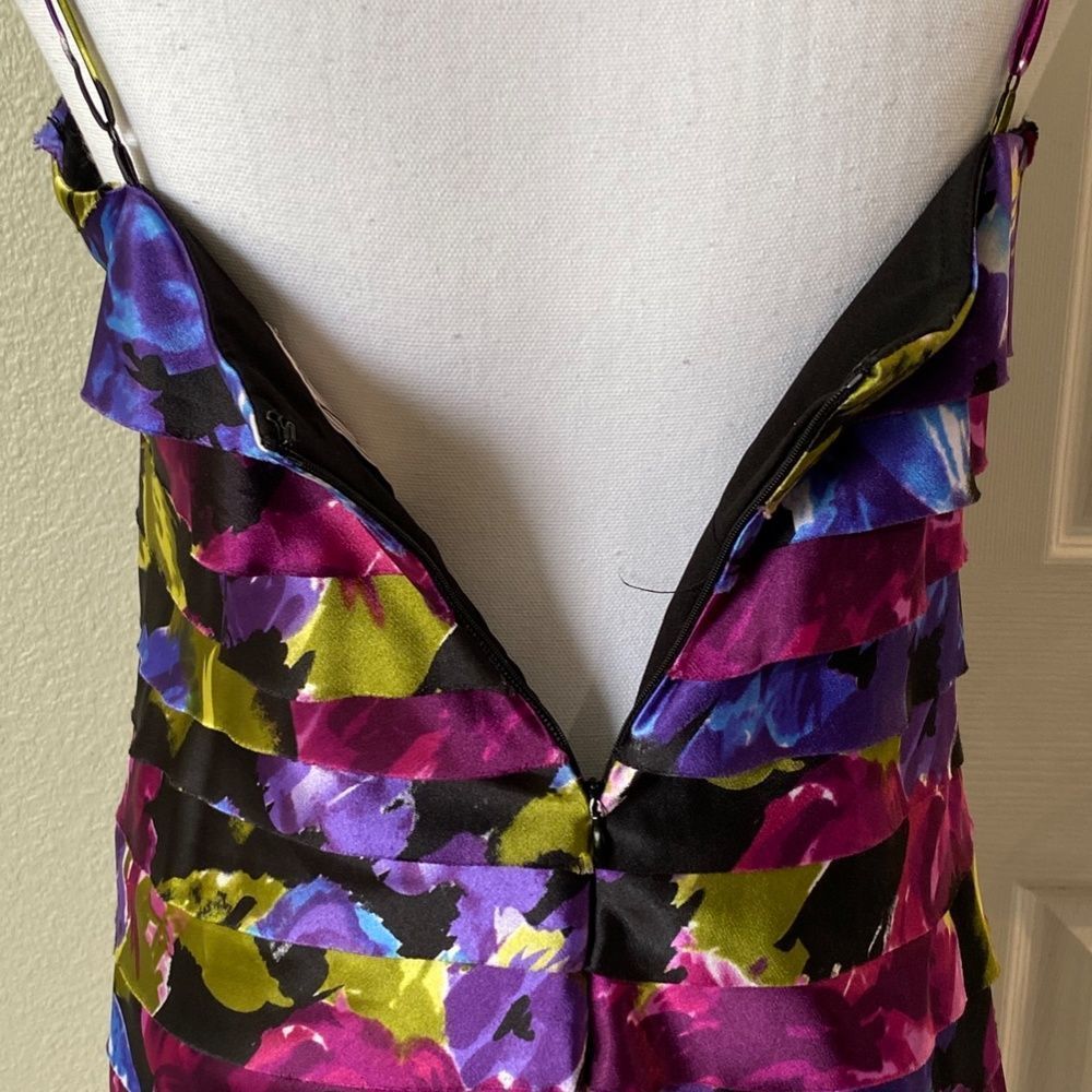 NW Collection Pencil Ruffle Dress 8P - Picture 3 of 4